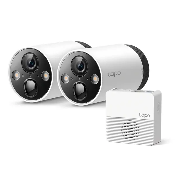 TP-Link Tapo 2K QHD Outdoor Wireless Battery Security Two Camera System