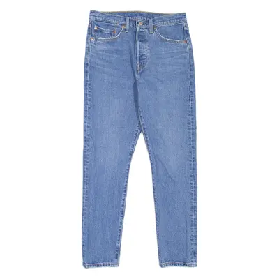 LEVI'S 501S Jeans Womens Blue Skinny Straight W27 L28