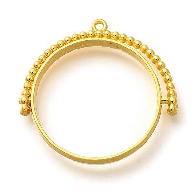 Alloy Open Back Bezel Pendants