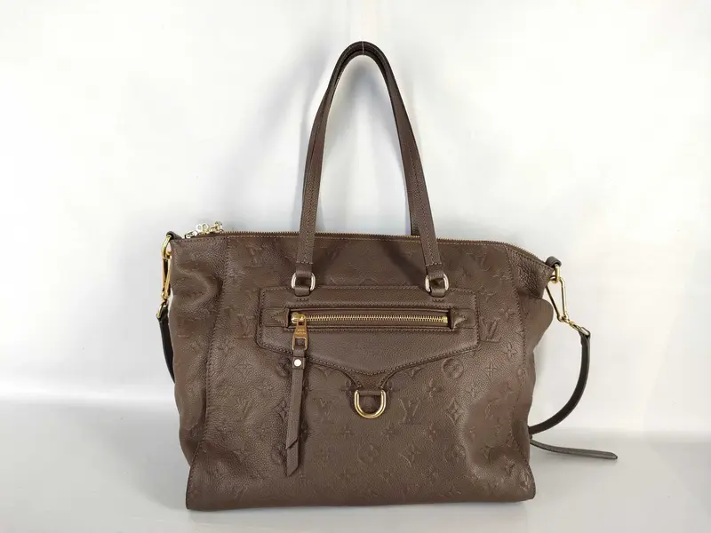Pre-owned Louis Vuitton PVC Shoulder Bags M94170 Monogram Anplante M94170 Brown Leather Monogram 2WAY Shoulder Bag