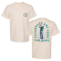 Saturdays Are Fore The Dads Golfer Tshirt Top Menswear