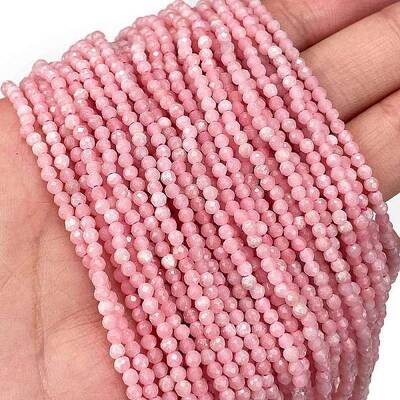 Natural Pink Opal Beads Strands