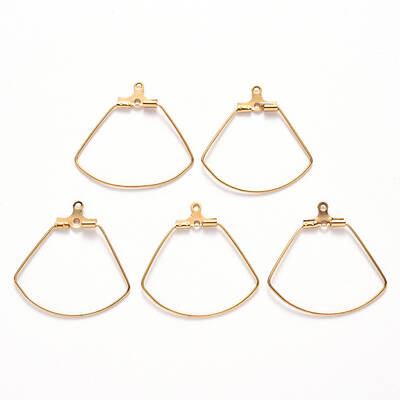 PVD Vacuum Plating 304 Stainless Steel Wire Pendants