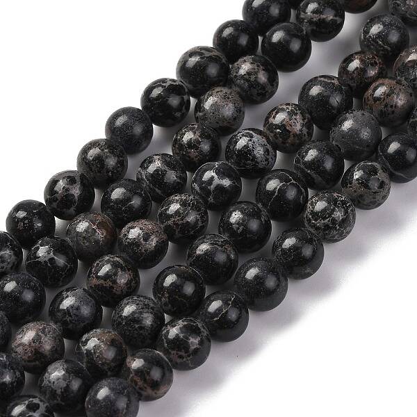Dyed Natural Regalite/Imperial Jasper/Sea Sediment Jasper Beads Strands