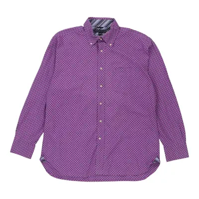 Tommy Hilfiger Shirt - Large Purple Cotton