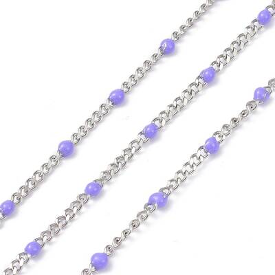 304 Stainless Steel Enamel Curb Chains