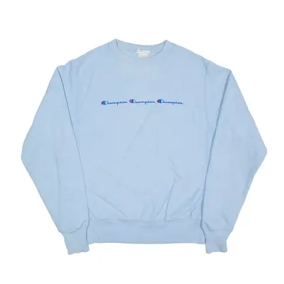 CHAMPION Reverse Weave Sweatshirt Blue Mens S