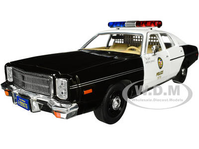 1977 Plymouth Fury Black and White \