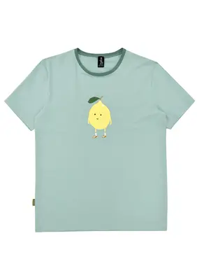 Organic cotton men T-shirt with Lemon | Size: L