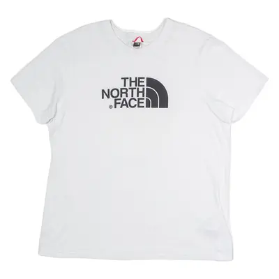THE NORTH FACE Mens T-Shirt White Crew Neck XL