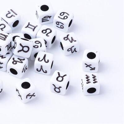 Craft Acrylic European Beads