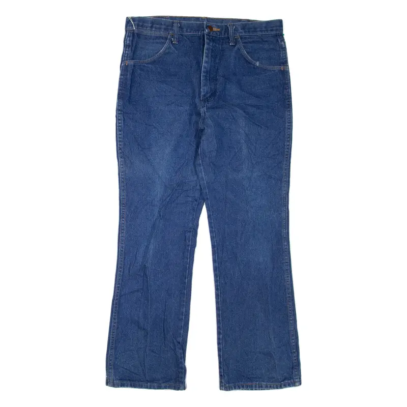 WRANGLER Womens Jeans Blue Regular Bootcut W36 L31