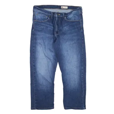 WRANGLER Jeans Blue Denim Slim Straight Mens W33 L24
