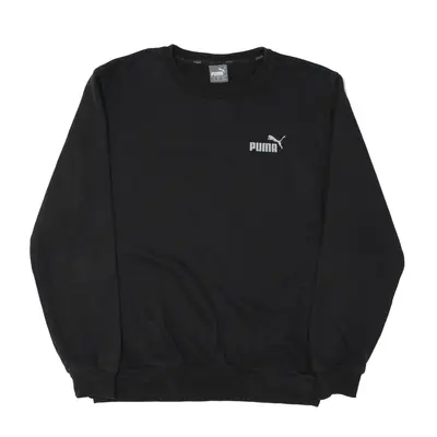 PUMA Sweatshirt Black Mens M