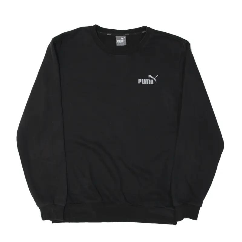 PUMA Sweatshirt Black Mens M