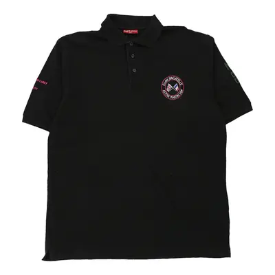 Aston Martin N24, Ecurie Bagatelle Hanes Polo Shirt - 2XL Black Cotton