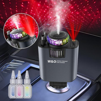 2025 Starlight 5-in-1 Car chargers | Retractable Fast Charger with Dual Ports, USB-C & Lightning Cable | Fast Charging for iP...