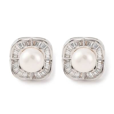 925 Sterling Silver Square Stud Earrings