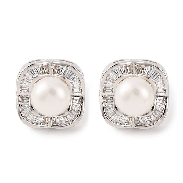 925 Sterling Silver Square Stud Earrings