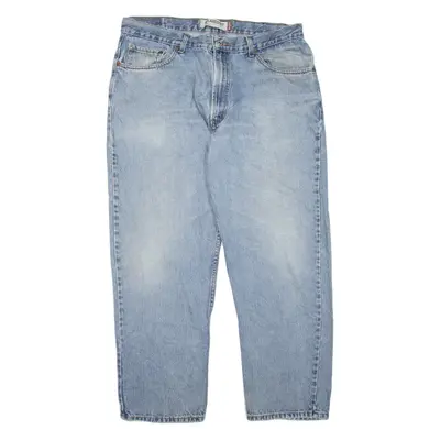 LEVI'S 550 Jeans Mens Blue Relaxed Tapered Stone Wash W38 L30