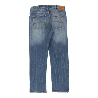 Armani Jeans Jeans - 36W 31L Blue Cotton
