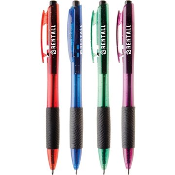 500 Promotional Tryit Pen - Translucent & Ribbed Grip