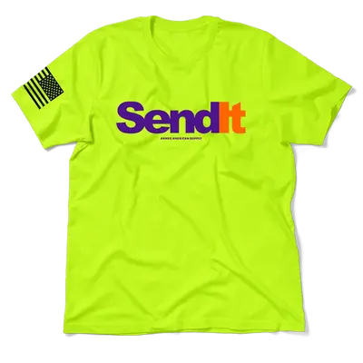 Send It - Safety Yellow T-Shirt