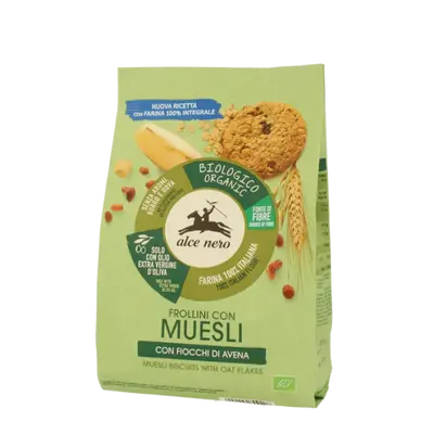 Alce nero spa Organic Muesli Biscuits Alce Nero 250 g
