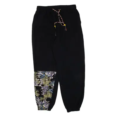 Womens Trousers Black Relaxed Tapered W26 L25