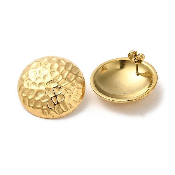 Ion Plating(IP) 304 Stainless Steel Stud Earrings