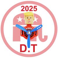 2025 Best Car Accessories! Funny D.T car air freshener. The best D.T decoration gift for D.T lovers!