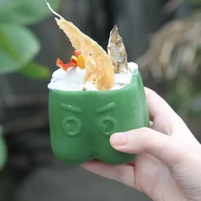 BiuPuff Bell Pepper Enrichment Bowl,Dog licking bowl,Pet Toys,Dogs use up their energy,DIY meal preparation,Environmentally f...