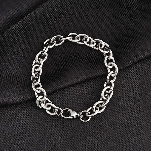 Tarnish Resistant 304 Stainless Steel Cable Chain Bracelets