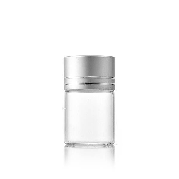 Clear Glass Bottles Bead Containers