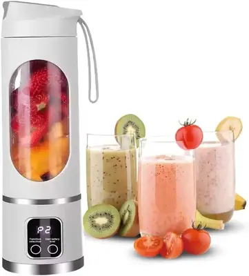 Portable Digital Multimode Juicer Blender – 【TikTok Top Seller】 with Smart LED Display, Diet-Friendly and Leak-Proof De...