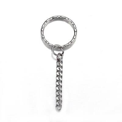 Tarnish Resistant 304 Stainless Steel Split Key Rings