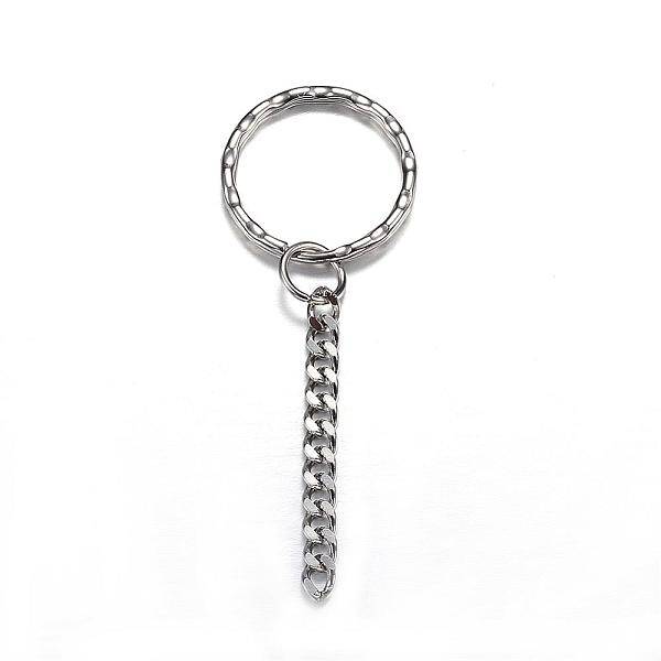 Tarnish Resistant 304 Stainless Steel Split Key Rings