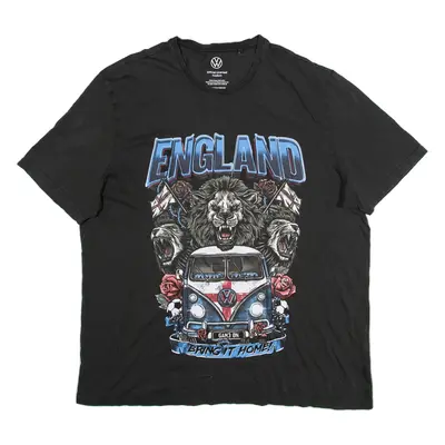 Mens T-Shirt Grey 2XL