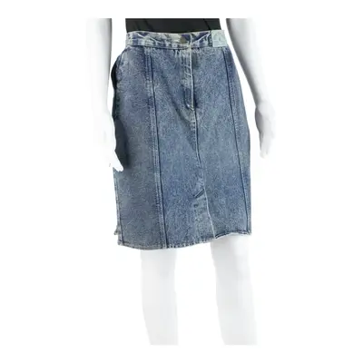 CENGIZ JEANS Short Mini Skirt Blue 90s Denim Womens UK 8