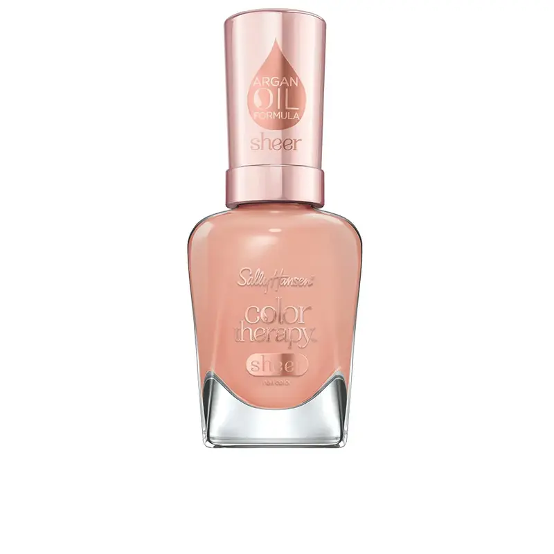 Sally Hansen Color Therapy Sheer Nail Polish Color & Care 205-Pink Moon 14.7ml