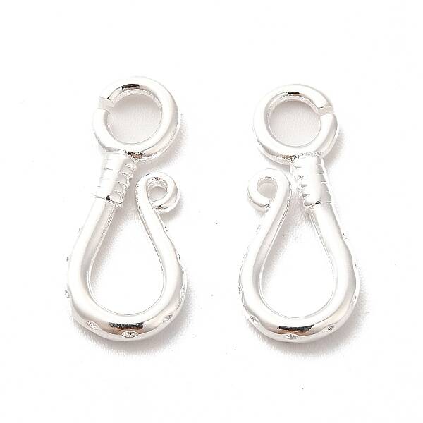 Water Plating Brass Hook Clasps