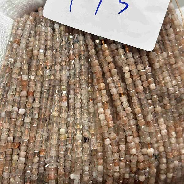 Natural Sunstone Beads Strands