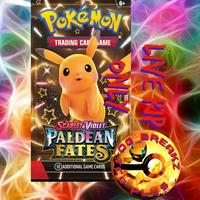 Paldean fates Scarlet & violet booster pack live rip