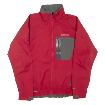 COLUMBIA Mens Jacket Red L