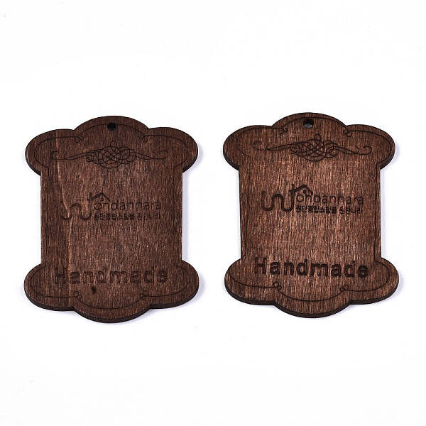 Wood Big Pendants