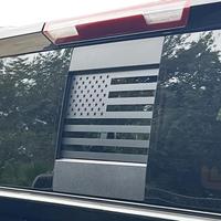 American Flag Pattern Car Rear Window Sticker, Self Adhesive Car Rear Window Decal, Car Exterior Decoration Accessories for F...