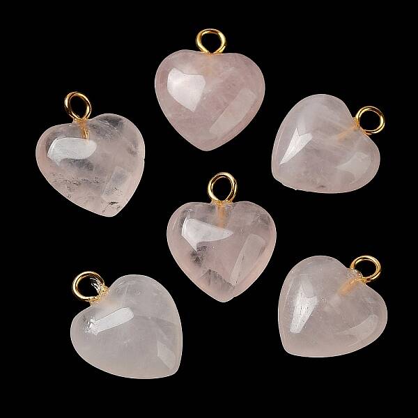 Natural Rose Quartz Pendants