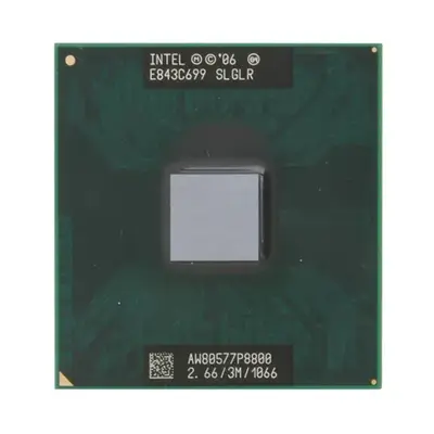SLGLR Intel Core 2 Duo P8800 Dual-Core 2.66GHz 1066MHz FSB 3MB L2 Cache Socket PGA478 Processor