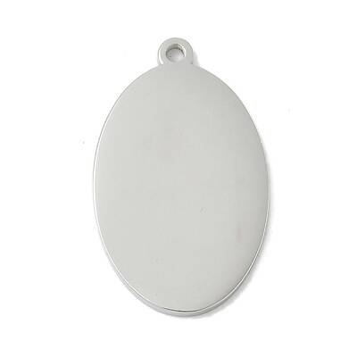 304 Stainless Steel Stamping Blank Tag Pendants