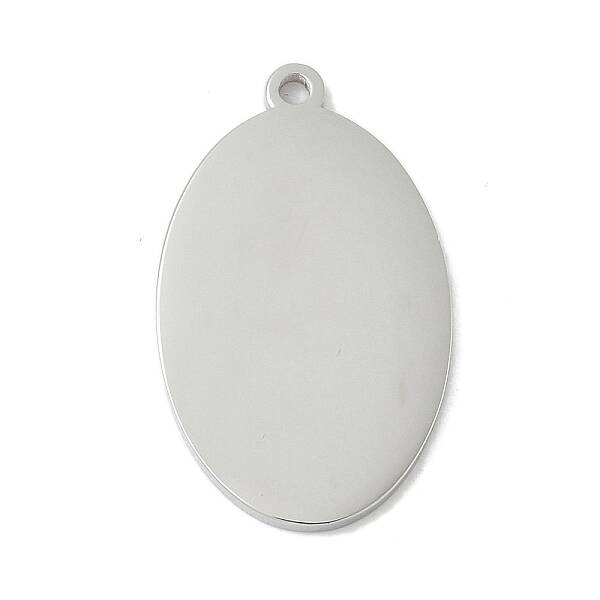 304 Stainless Steel Stamping Blank Tag Pendants
